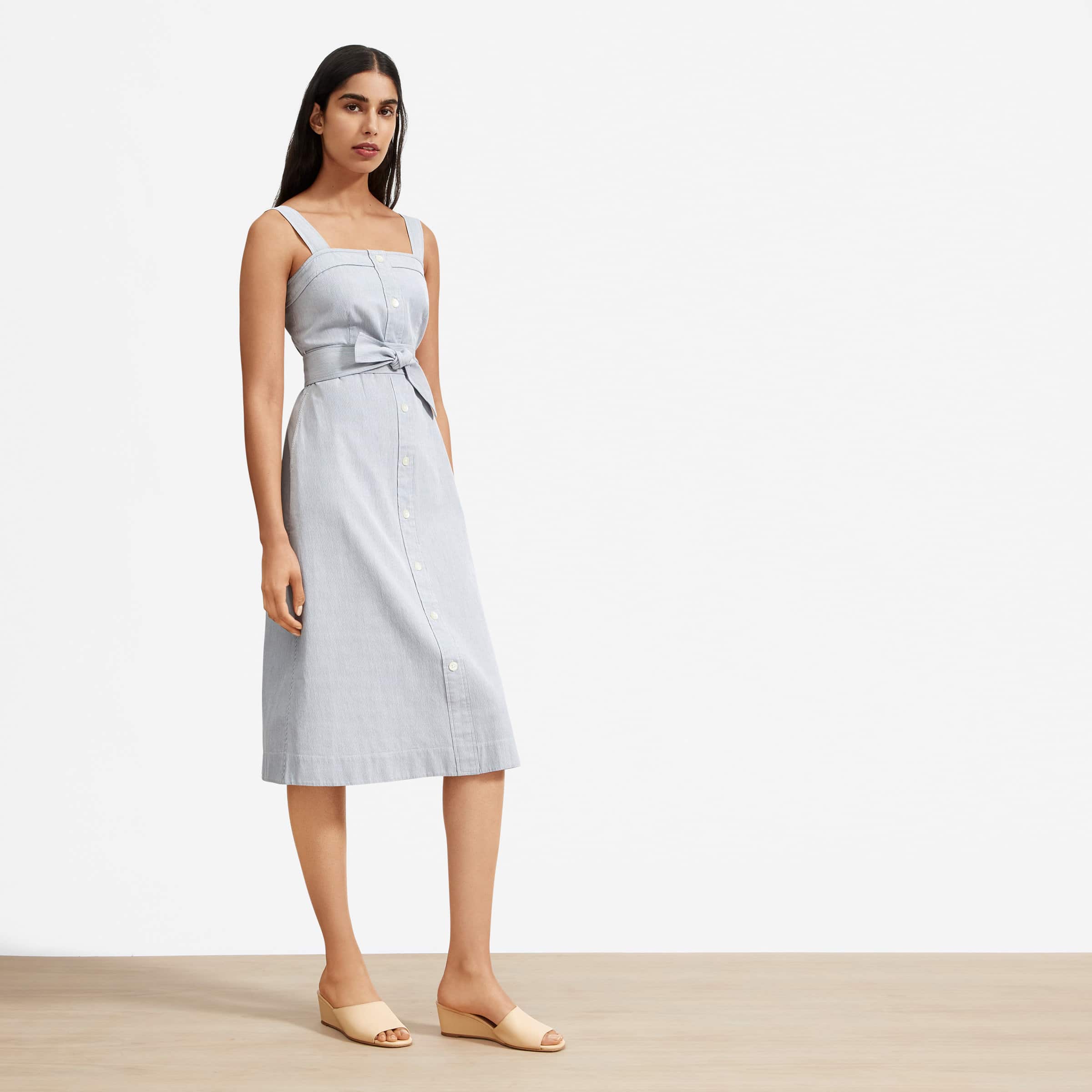 everlane, sustainable fashion, summer dresses 