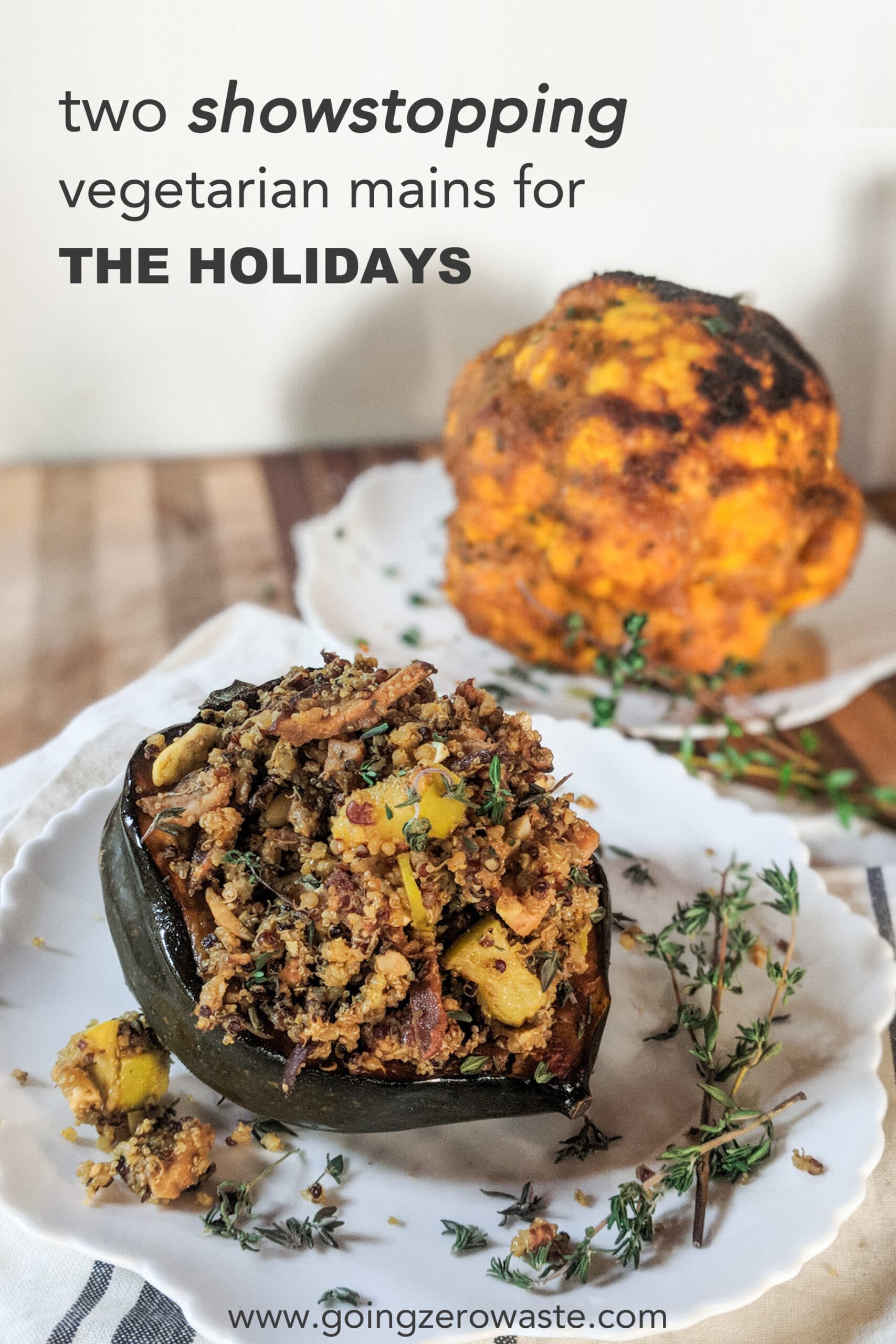 My Favourite Vegetarian Primary Dish Recipes for the Holidays