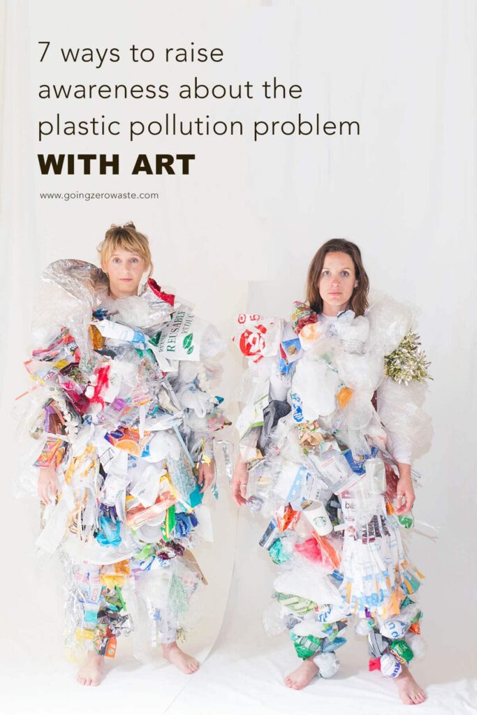 from www.goingzerowaste.com #zerowaste #ecofriendly #gogreen #sustainable #activism #artivism #art 
