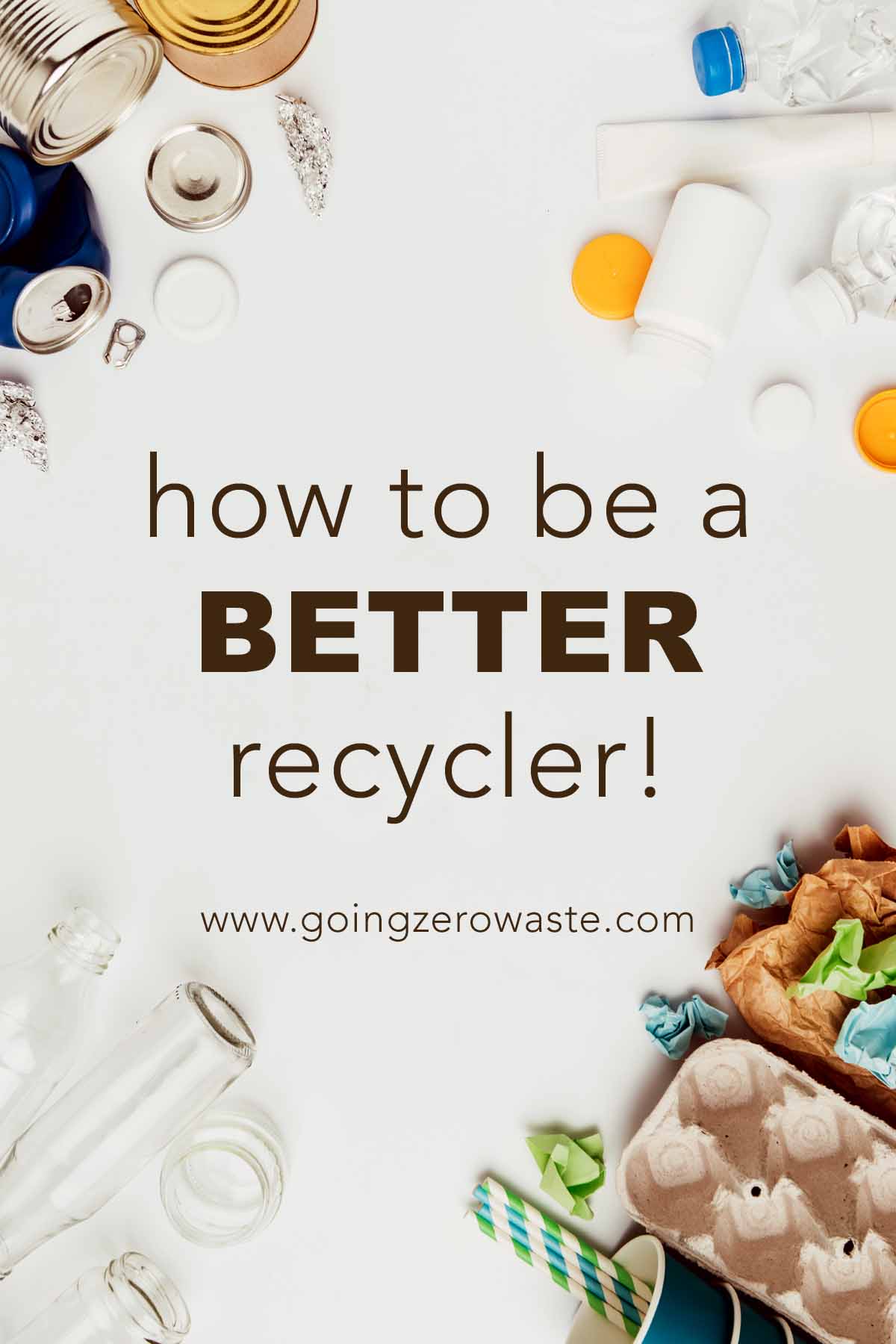 Is Recycling Worth It? from www.goingzerowaste.com #zerowaste #ecofriendly #gogreen #sustainable 
#recycling #recycle