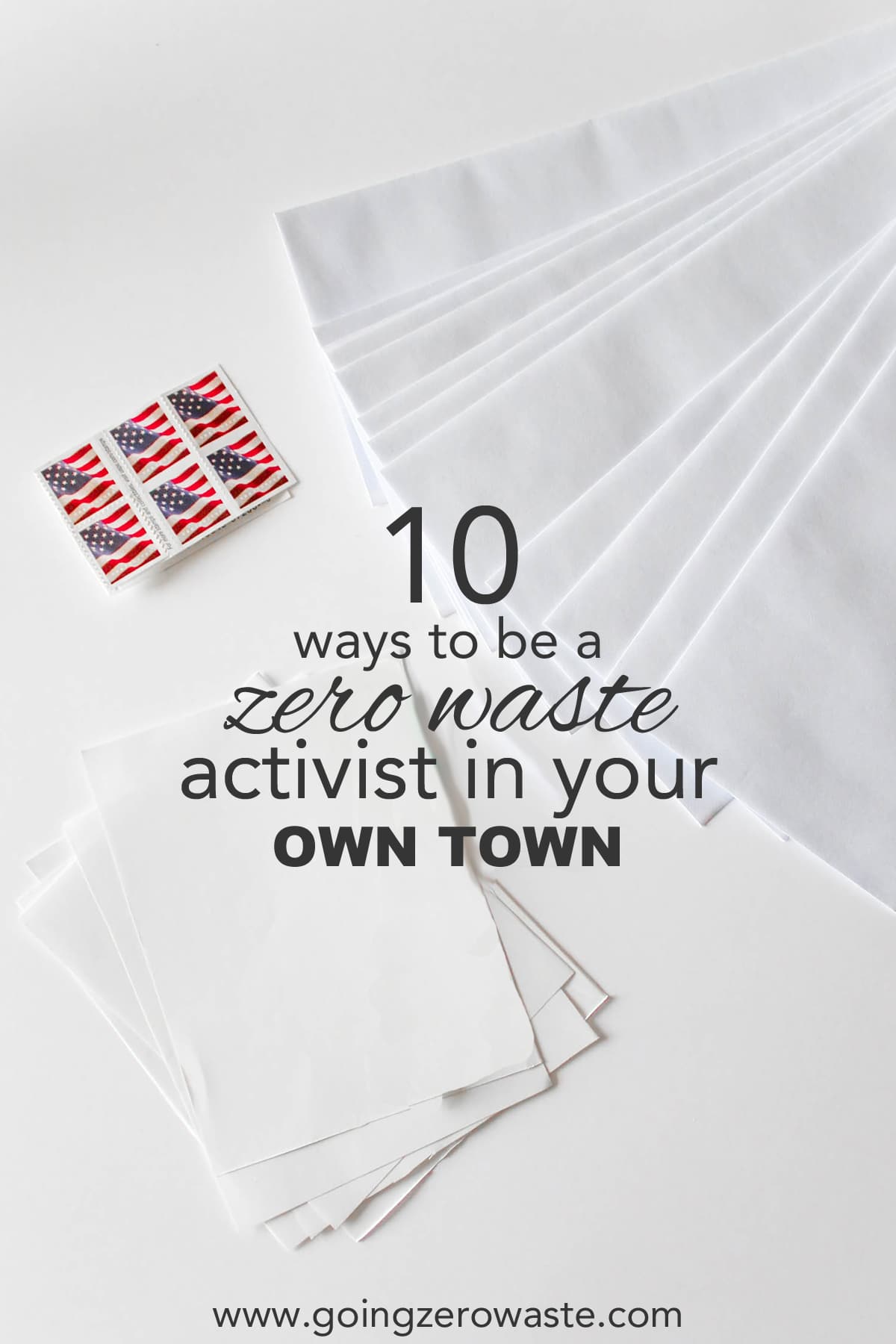 10 Ways to Be a Zero Waste Activist in Your Town from www.goingzerowaste.com #zerowaste #ecofriendly #gogreen #sustainable #ecoactivism #waystobeanactivistinyourowntown #activist
