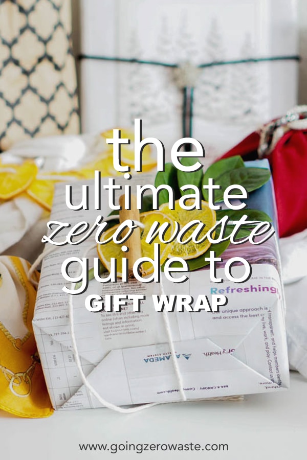 How to Wrap a Gift: Zero Waste Edition - Going Zero Waste