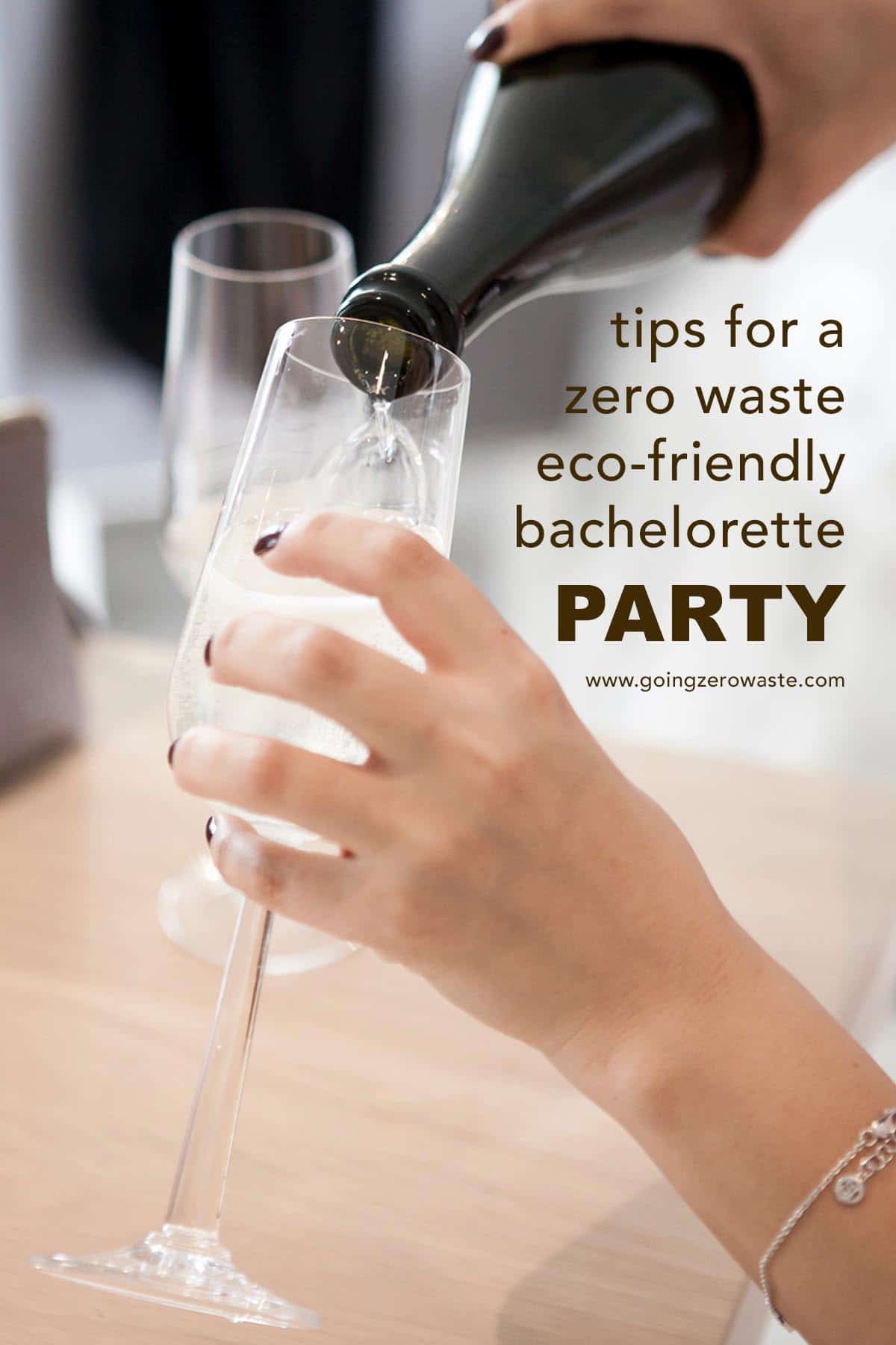 Eco-friendly bachelorette party with reusable decorations