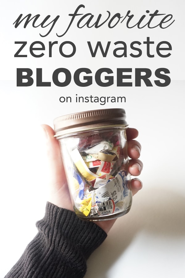 My favorite zero waste bloggers from www.goingzerowaste.com #zerowaste #bloggers 