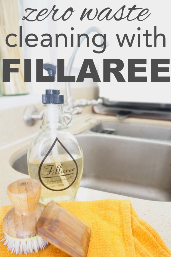 zero waste cleaning with Fillaree from www.goingzerowaste.com #cleaning #zereowaste #ecofriendly #refill