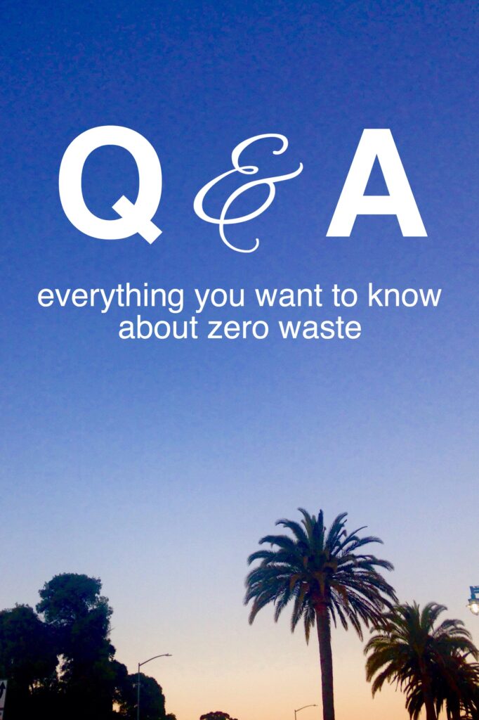 Everything you want to know about zero waste living from www.goingzerowaste.com #zerowaste 