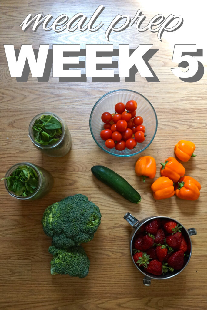 zero waste meal prep week 5 from www.goingzerowaste.com #mealprep #zerowaste #plantbased