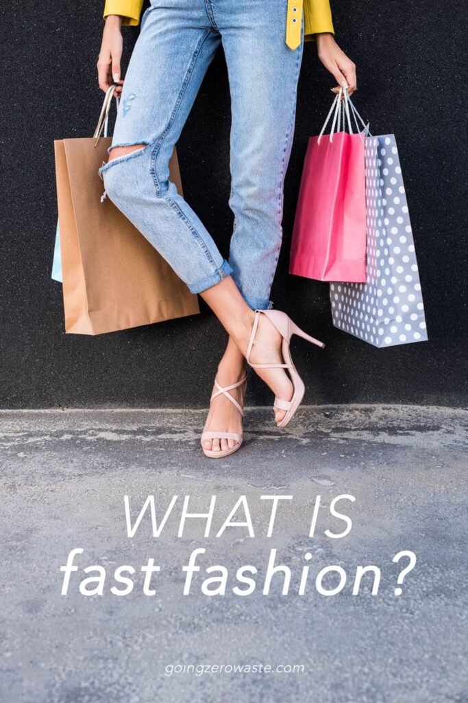 What is fast fashion? The term 'fast fashion' has become quite the buzz word these last few years, so in this post, I'm going to be taking a look at the history of the term, where it came from, what it means, how you can avoid it, and why you should. from www.goingzerowaste.com #zerowaste #fastfashion #ethicalfashion #sustainablefashion #fashion #ecofriendly #gogreen #sustainability