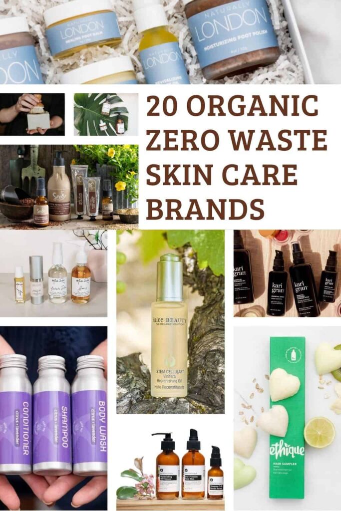 20 Organic, Zero Waste Skincare Brands - Going Zero Waste